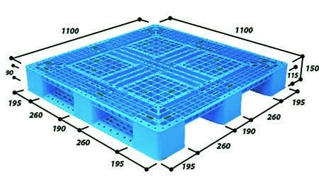 Medium Duty Plastic Pallet