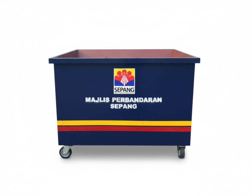 LB1500 Metal Leach Bin Majlis Malaysia