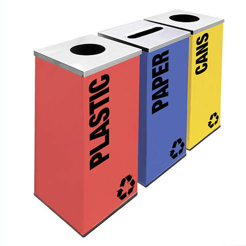RSS1003- Stainless Steel Recycling Bins