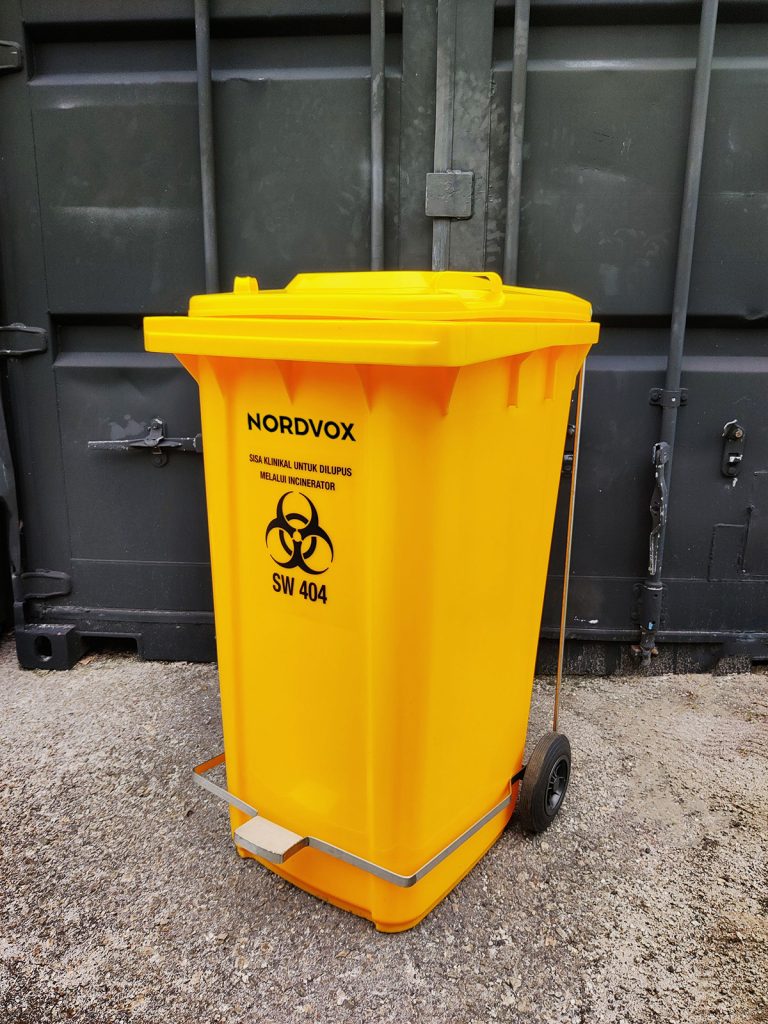 MGB240 Clinical Waste Bin Malaysia with Pedal
