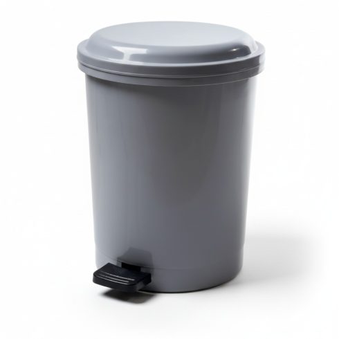 18 litre step pedal bin in grey colour.