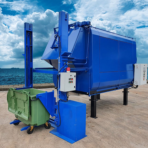 Spiral Waste Bin