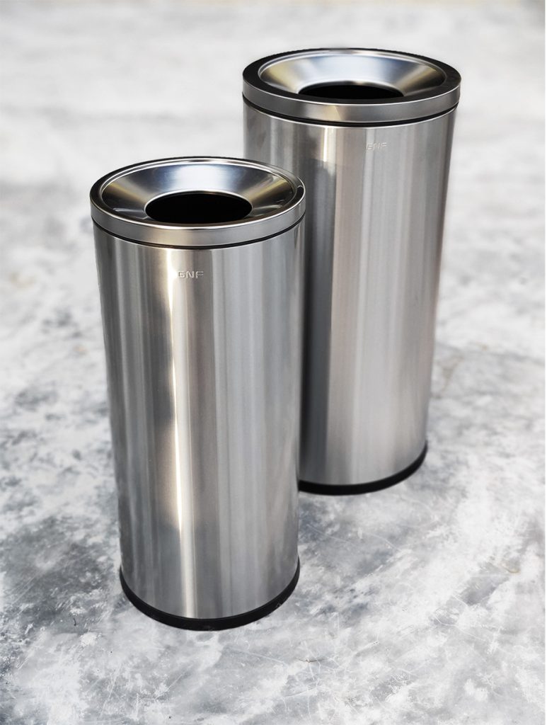 Stainless Steel Round Bin