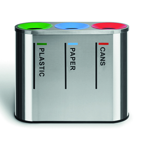 Stainless Steel Recycling Bin
