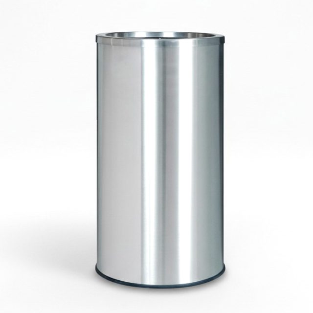 Round Stainless Steel Bin SS129 Waste Bin Nordvox