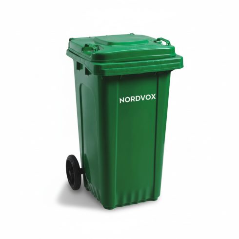 MGB80 Two Wheel Bin 2 wheelie bins in green