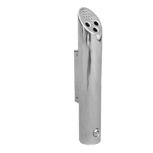 Stainless steel ashtray bins