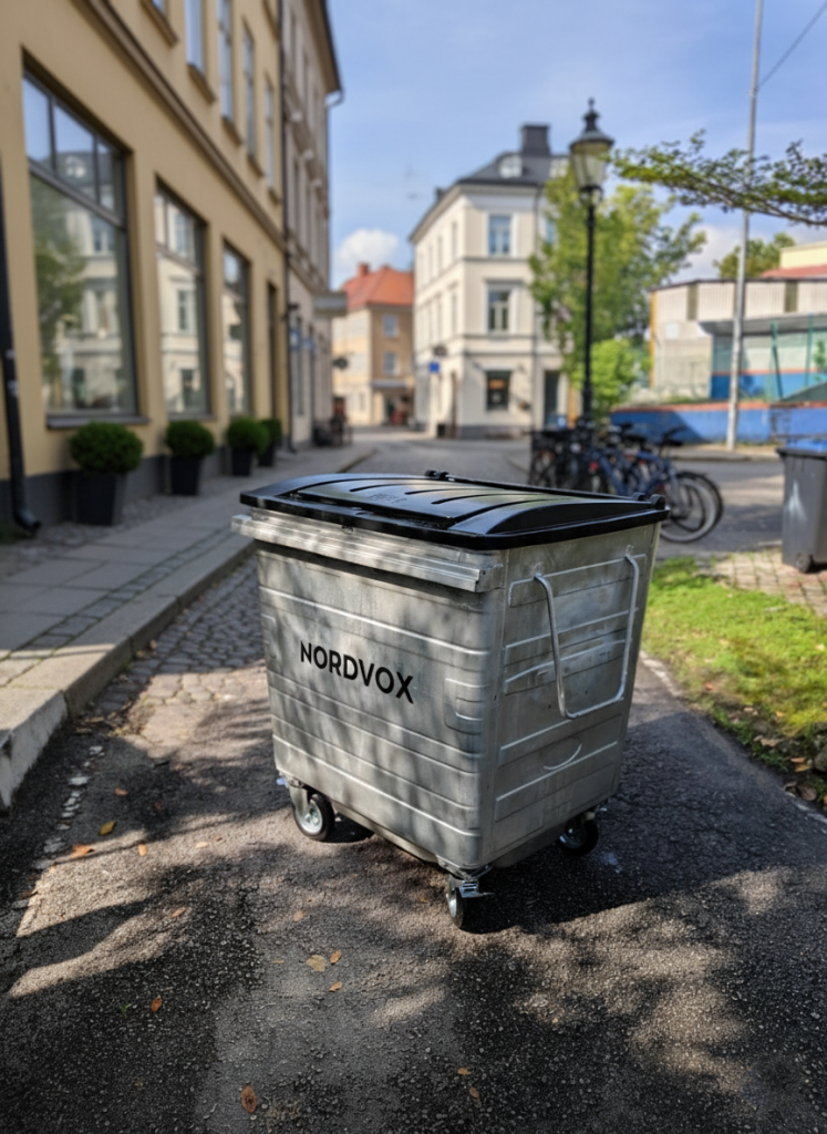 MGB1100 Galvanized Bin