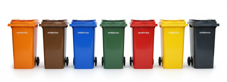 MGB20 Two Wheel Bin in All Colours Choices