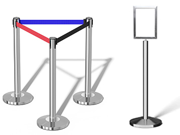 Queue Up and Display Stands