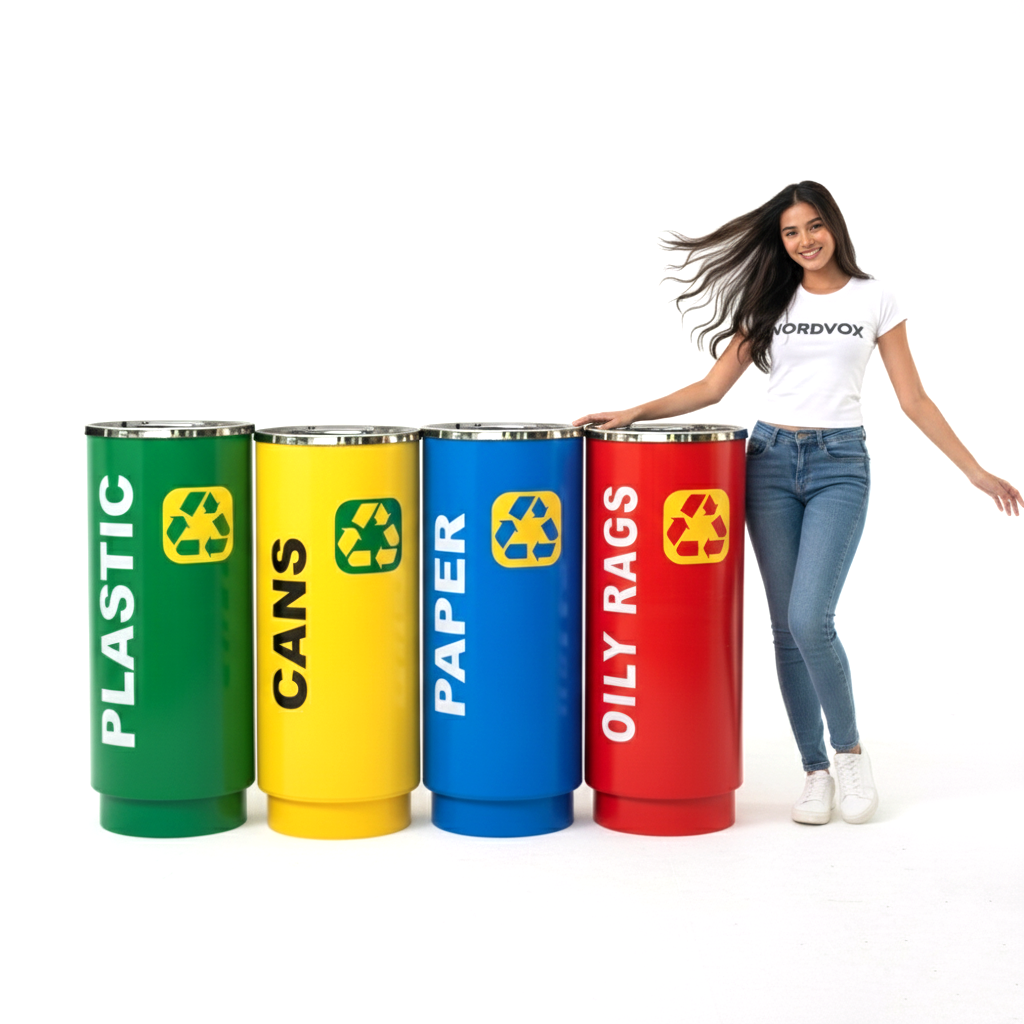 Recycling Bins in Malaysia Nordvox a leader in recycling bin solution Plastic Cans Paper recycling 