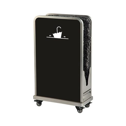 Medium sized stainless steel umbrella dryer