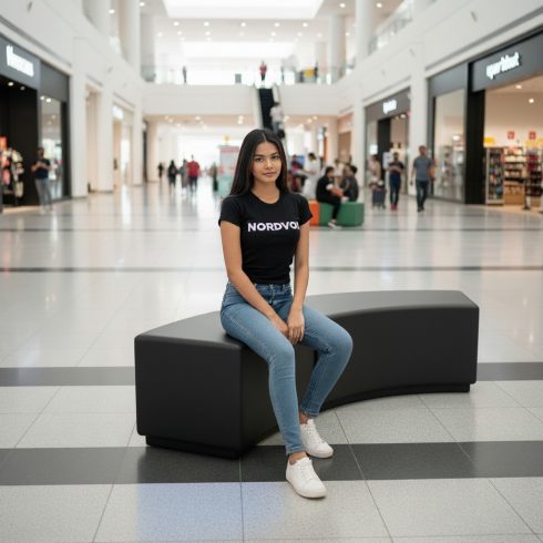 Modular Bench Series. HDPE benches for Malls