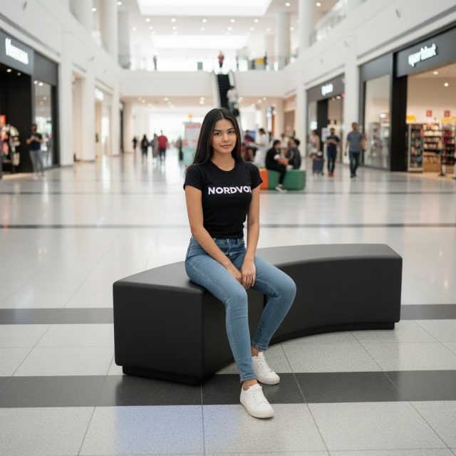 Modular Bench Series. HDPE benches for Malls