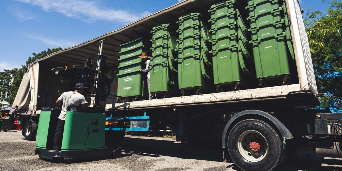 NORDVOX Slider 4 MGB660 Wheel Bins loading