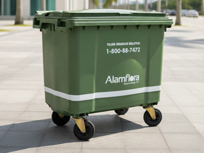 Waste Collector Solutions Malaysia Waste bin MGB660 by NORDVOX