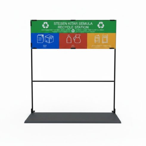 MGB120 MGB240 Recycle Base and Sign