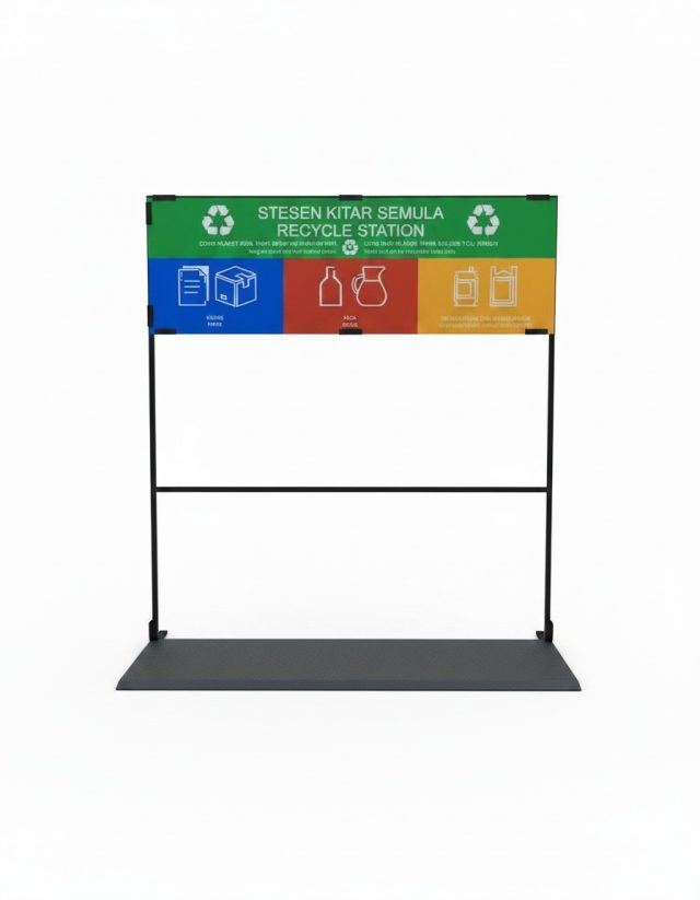 MGB120 MGB240 Recycle Base and Sign