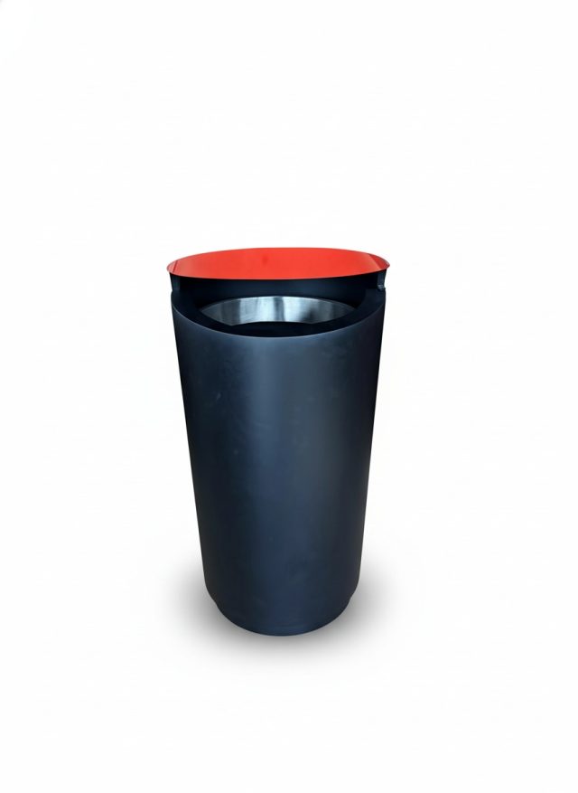 Hvit Outdoor Litter Bin NORDVOX