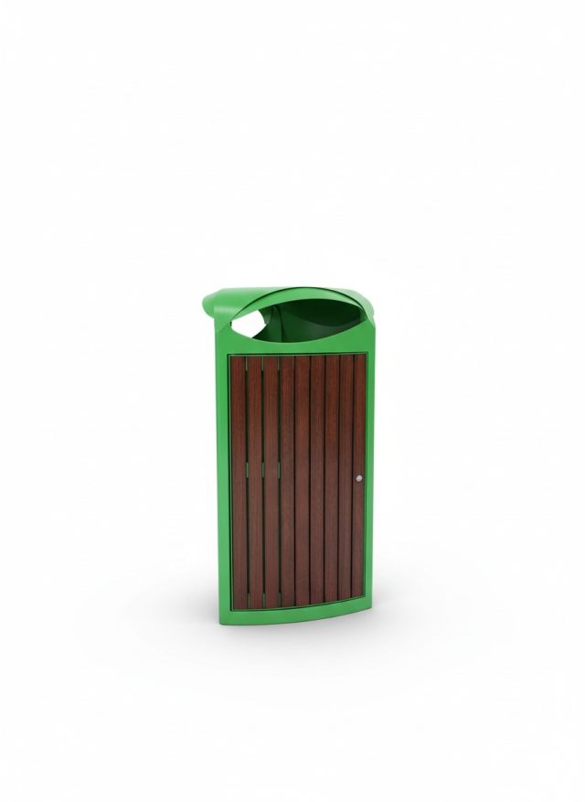 metal outdoor litter bin by NORDVOX