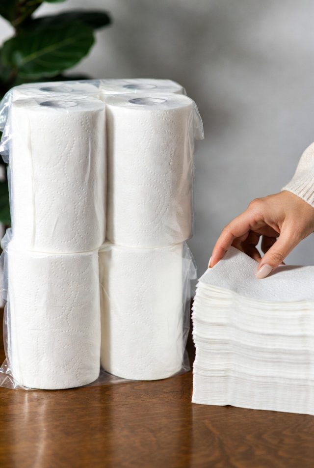 Tissue Paper Supplier Bangi Kajang A woman taking a piece of tissue