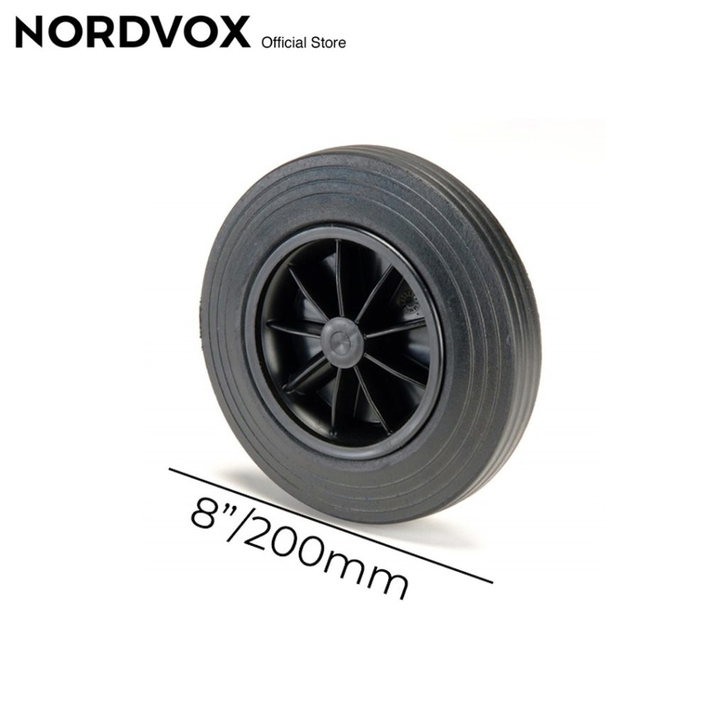 NORDVOX Wheels for wheel bins MGB120 MGB240 and MGB360