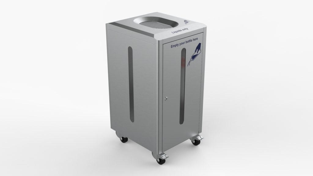 Airport Liquid Bin Solution